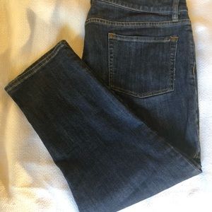Anne Klein designer cropped jeans